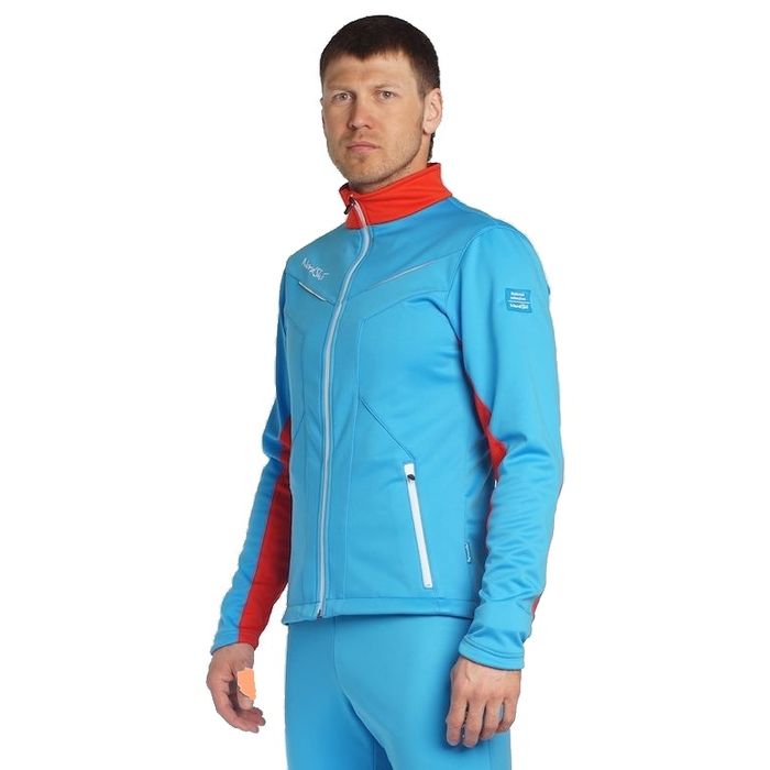 Куртка разминочная Jr. NORDSKI National (голубой)
