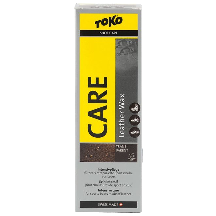 Крем TOKO Shoe Care Leather Wax Tranparent-Silicone 75 мл.