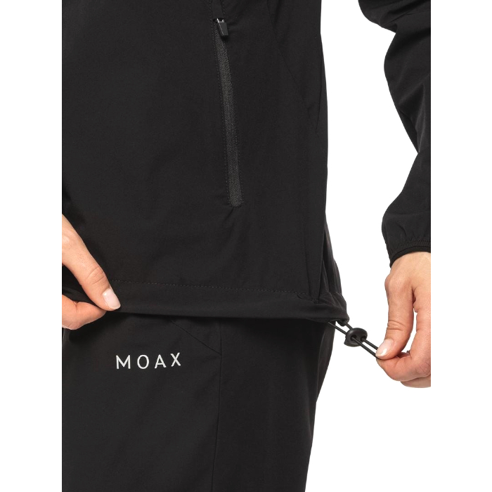 Куртка разминочная женская MOAX Core (черный)