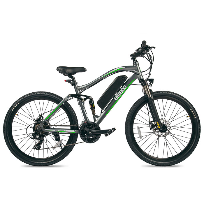 Электровелосипед ELTRECO FS 900 26" 350 Wh (серый) (2019)