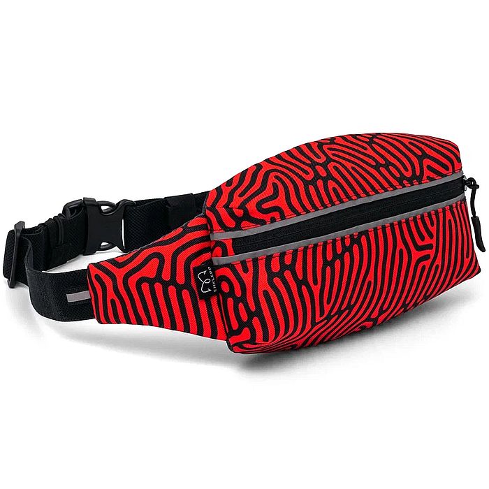 Сумка поясная ENKLEPP (SR0001WB-807) Marathon Waist Bag (красный/черный)