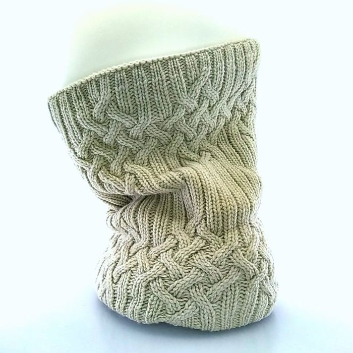 Шарф BUFF Knitted & Polar Neckwarmer Helle (кремовый)