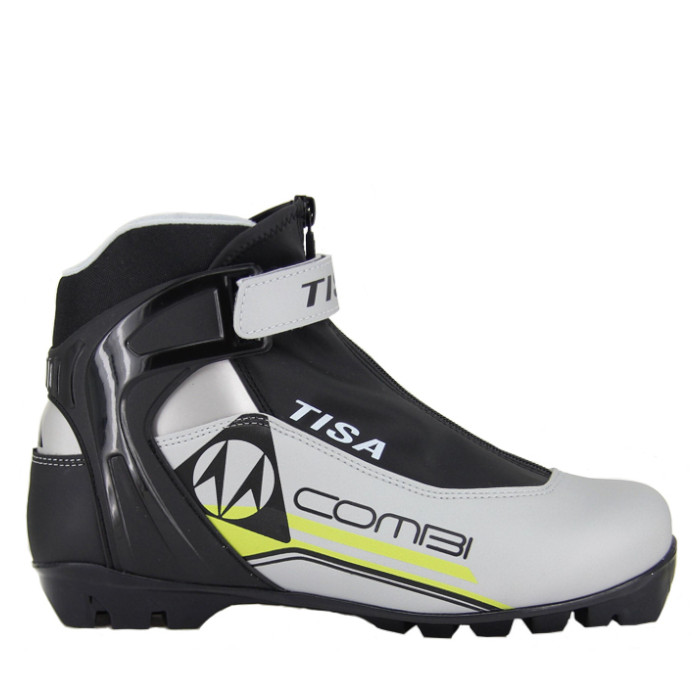 Лыжные ботинки TISA NNN Combi NNN (S80118) (черный/серый)