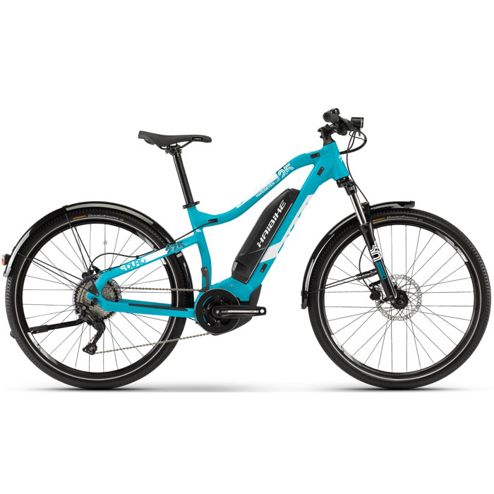 Электровелосипед HAIBIKE Sduro HardSeven Life 2.5 400 Wh. (голубой) (2019)