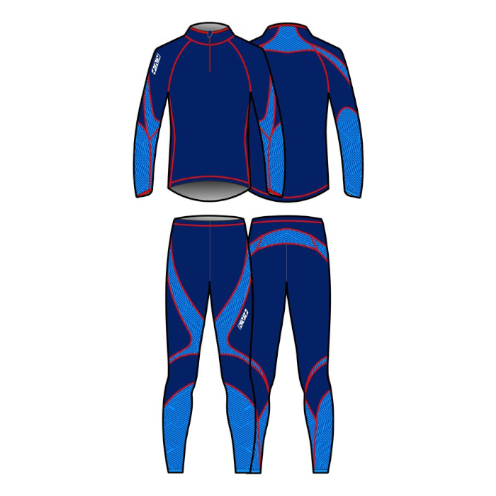 Комбинезон раздельный Jr. KV+ Lahti Two Pieces Unisex (синий)