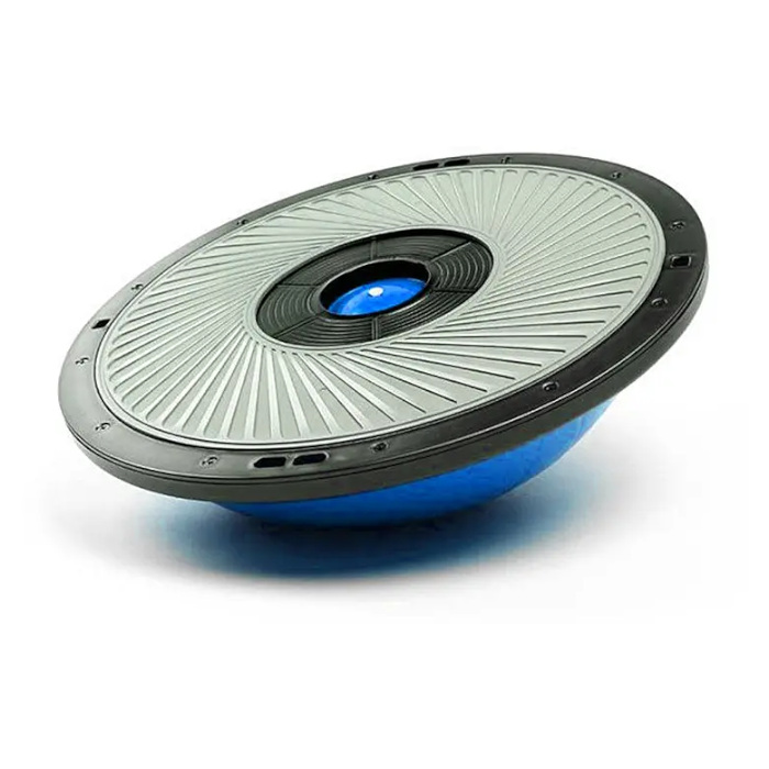 Полусфера BOSU HASTTINGS Digger гимнастическая, надувная, с эспандерами (синий)