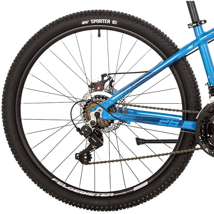 Велосипед STINGER Element Evo 26&quot;, Al, M-Disk Brake, 21-Speed (синий)