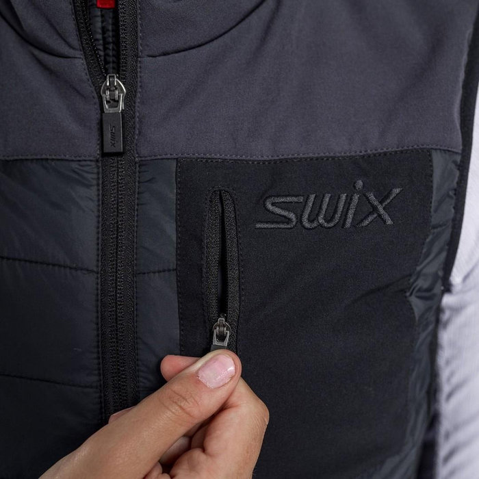 Жилет женский SWIX Horizon Primaloft (черный)
