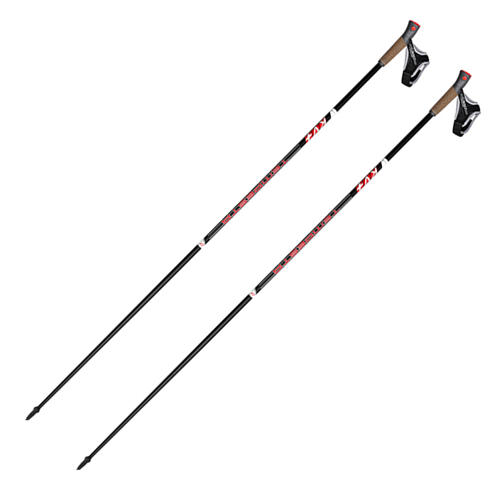 Лыжероллерные палки KV+ (20P006QR) Tempesta QR (Карбон 90%+Стекло 10%) (черный)