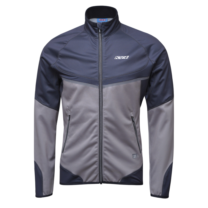 Куртка разминочная KV+ Premium (серый/бежевый)