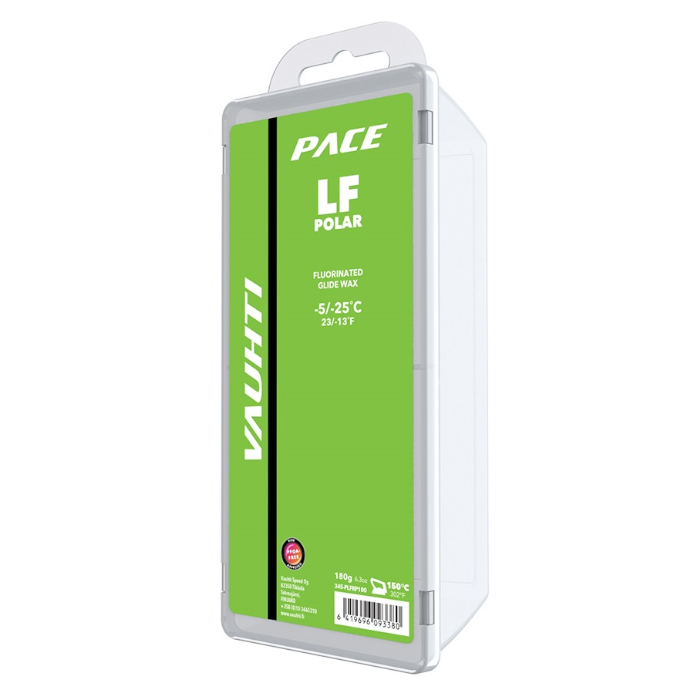 Парафин низкофтористый VAUHTI Pace LF Polar (-5°С -25°С) 180 г.