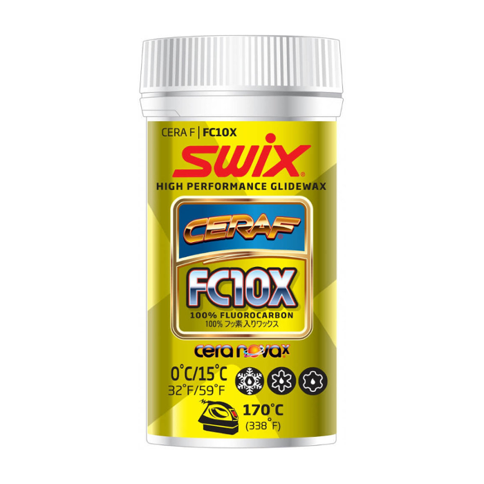 Ускоритель SWIX Cera F FC10X (порошок, 100% фторуглерод) (0°С +15°С) 30 г.