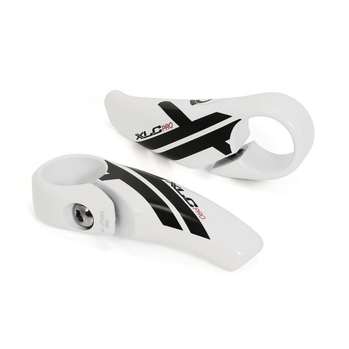 Рога XLC Pro Bar-Ends flat 83 mm white BE-A14