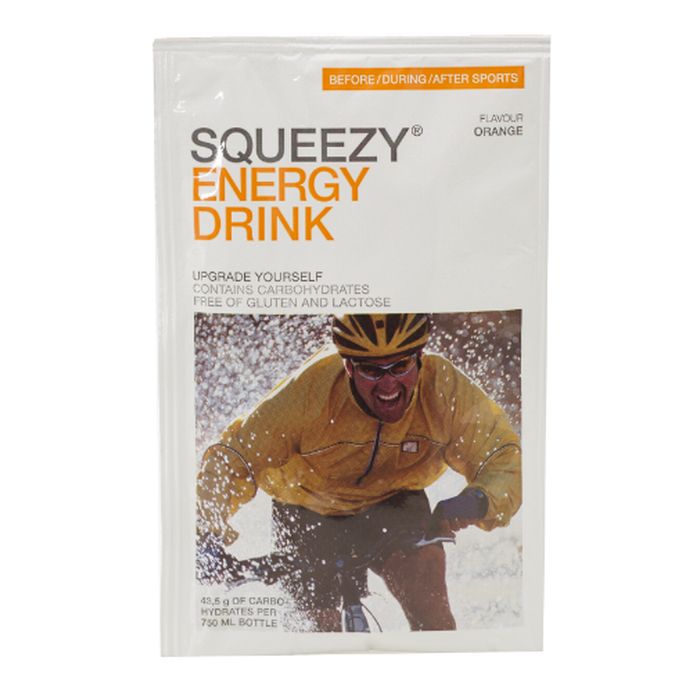 Изотоник SQUEEZY Energy Drink, порционный, пакетик (Апельсин) 50 гр.