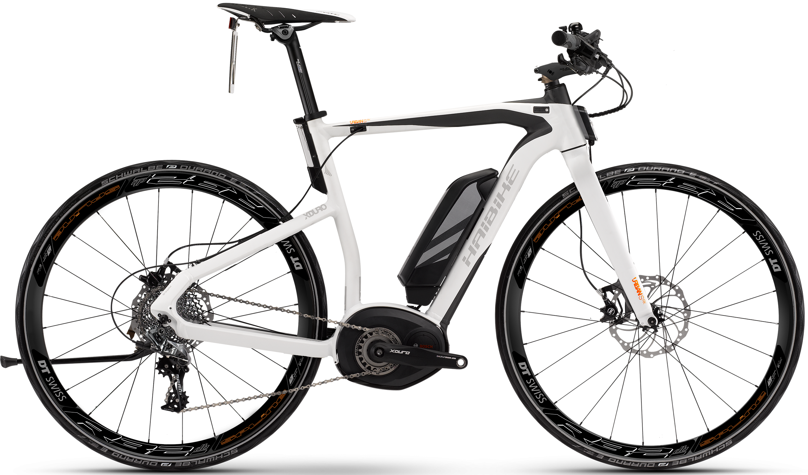 Электровелосипед HAIBIKE Xduro Urban S RX  500 Wh. (белый) (2016)