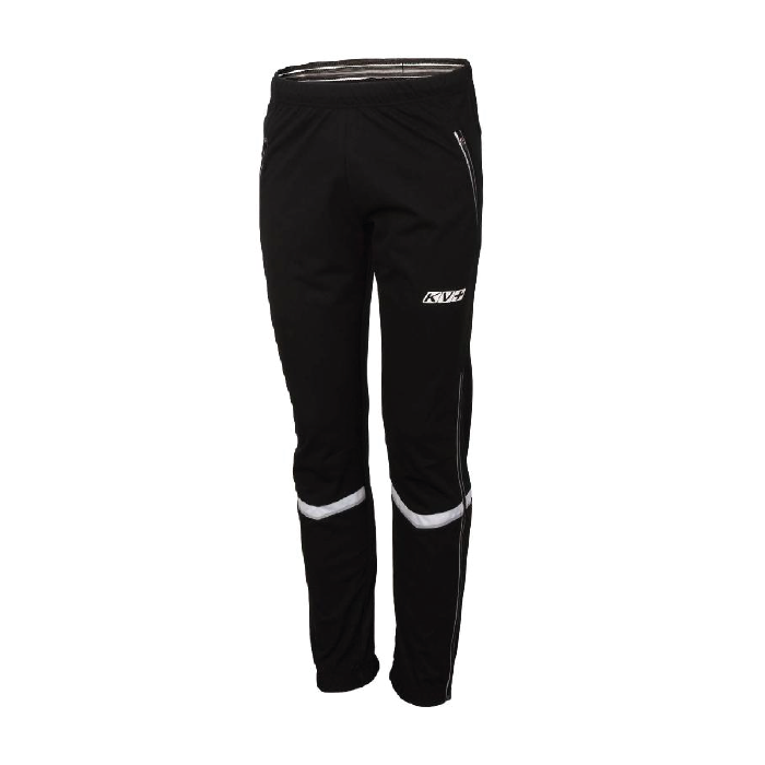 Брюки разминочные KV+ Premium (pro-wind-tech fabric) (черный)