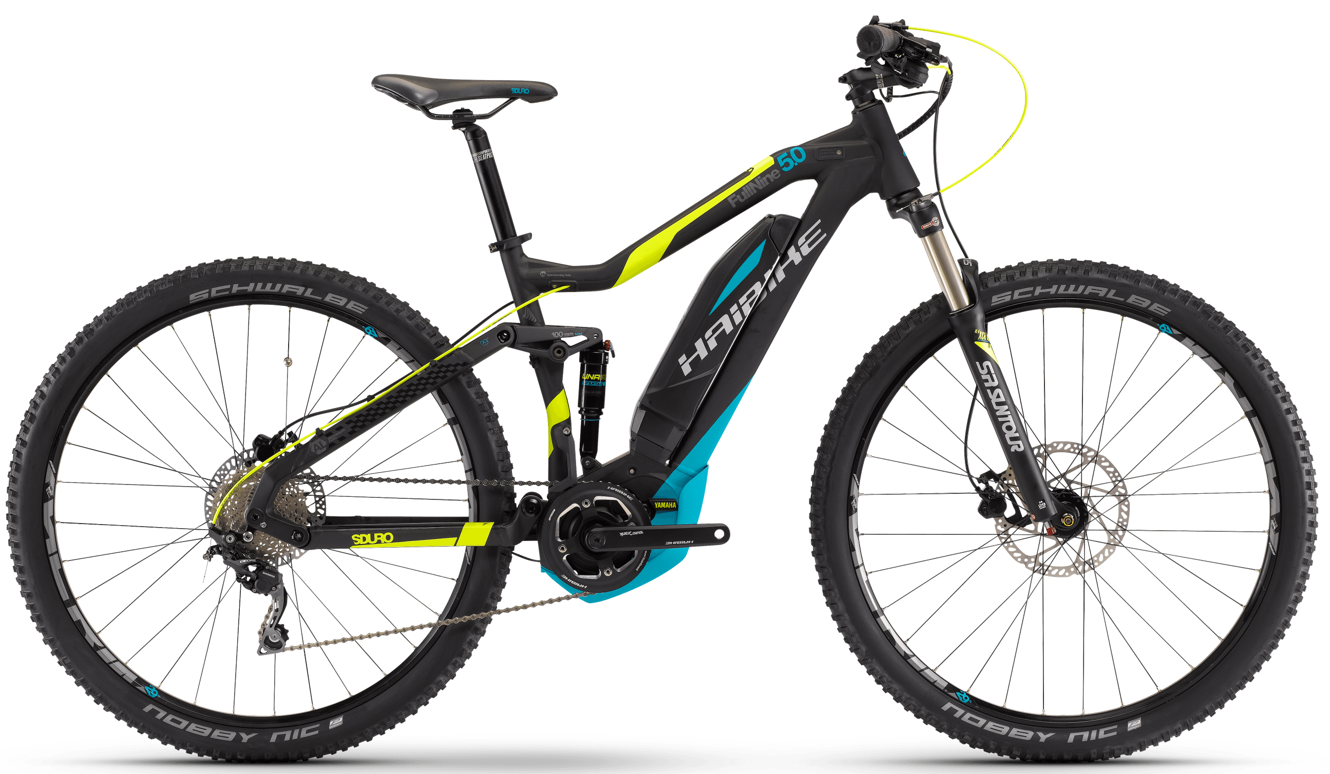 Электровелосипед HAIBIKE Sduro FullNine 5.0 400 Wh. (черный) (2017)