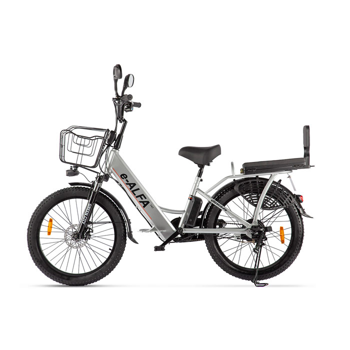 Электровелосипед GREEN CITY e-ALFA Fat 500 Wh (коричневый) (2020)