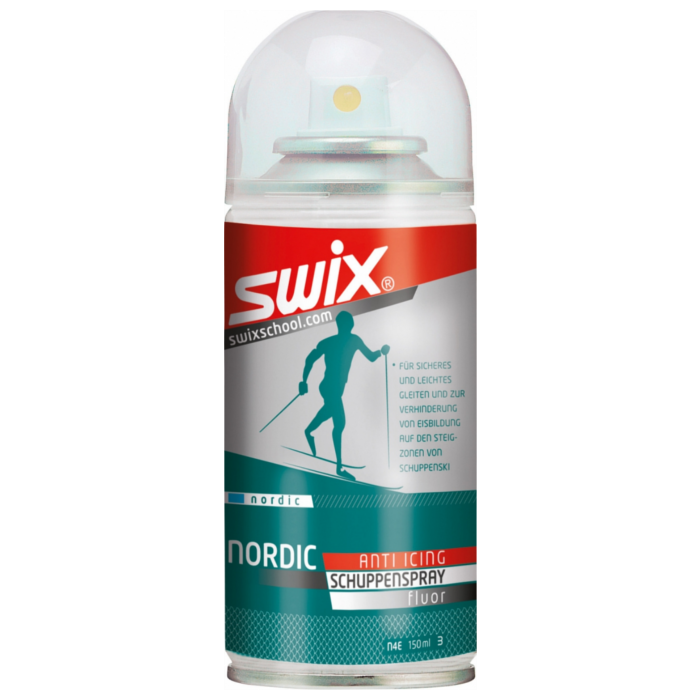 Мазь держания, жидкая SWIX N4 Easy glide (универсальная, аэрозоль, для лыж с насечкой)  150 ml.