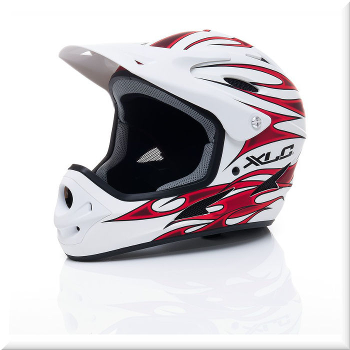 Шлем XLC freeride helmet 'Pinatubo' BH-F02 white M/L (59-60 см)