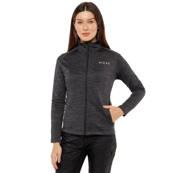 Кофта женская MOAX Sport Tech (темно-серый)