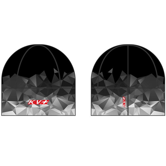 Шапка гоночная KV+ Tornado (Size S) (черный/серый)