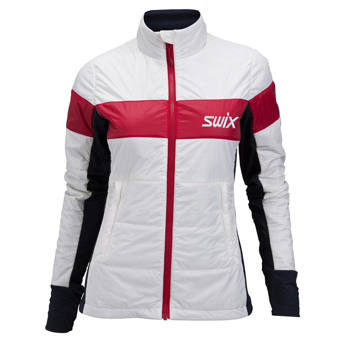 Куртка разминочная женская SWIX Surmount Primaloft (белый)