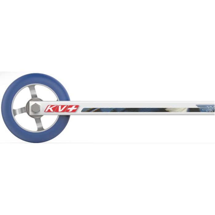 Лыжероллеры KV+ Коньковые Hawk SK 53.5 см, быстрые колеса (белый/синий)