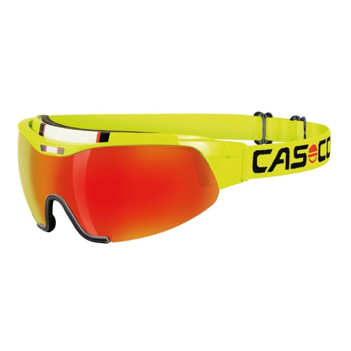 Визоры CASCO Spirit Carbonic (US:L) (желтый/красный)