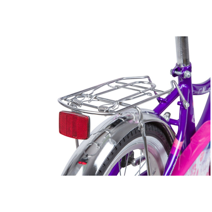 Велосипед NOVATRACK Little Girlzz 16&quot; (фиолетовый) (2023)