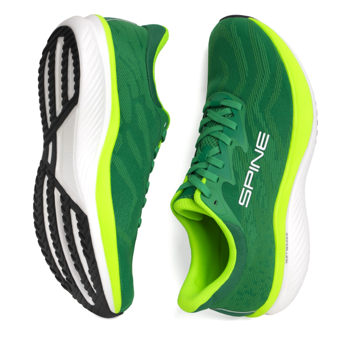 Кроссовки беговые SPINE Carbon Pro (S) (зеленый)