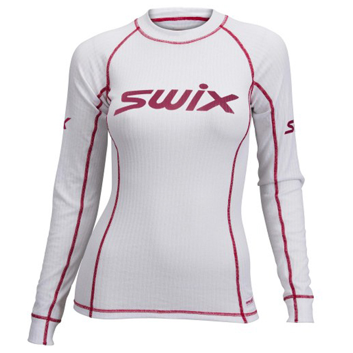 Термобелье женское (верх) SWIX RaceX LS (белый)