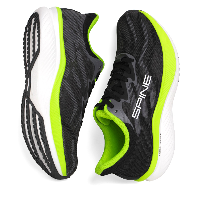 Кроссовки беговые SPINE Carbon Pro (M) (черный)