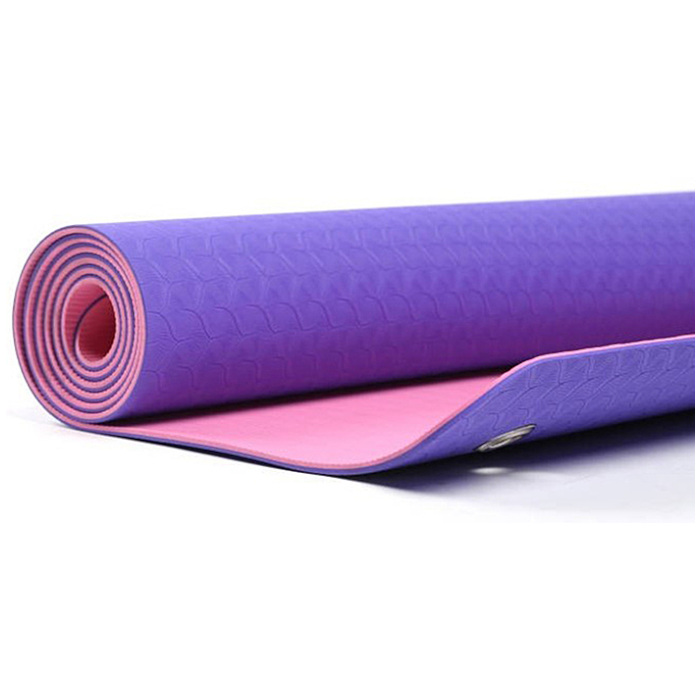 Коврик для йоги HASTTINGS двухсторонний Digger с люверсами (фиолетовый)