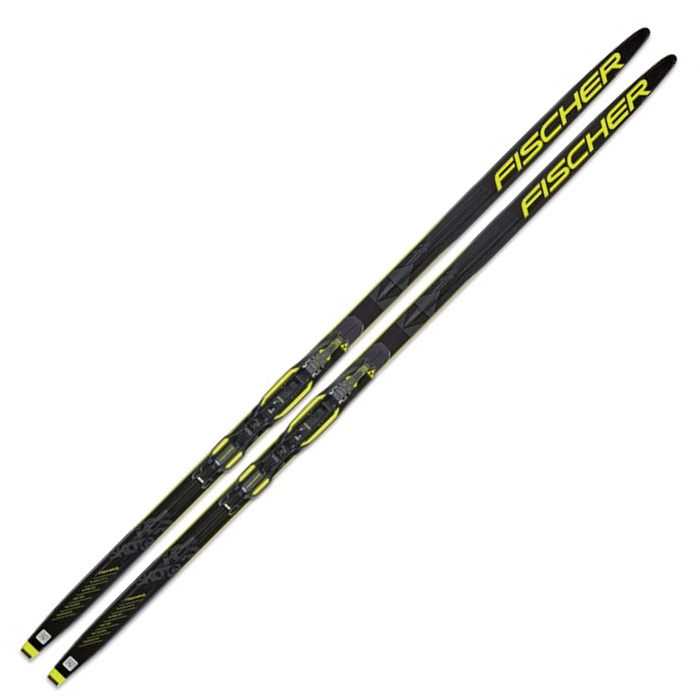 Лыжи беговые FISCHER RCS Skate Jr. IFP (черный)