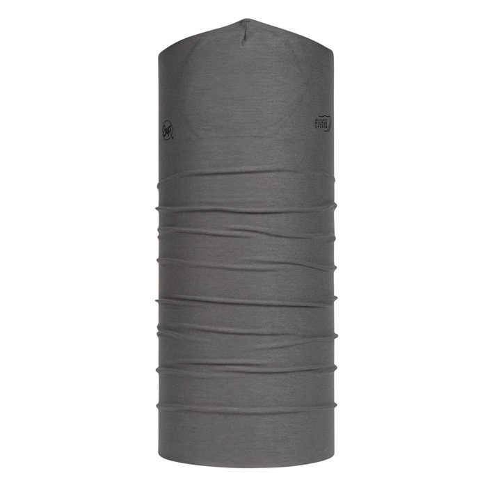 Бандана BUFF Filter Tube Solid Grey Castlerock (M/L) (серый)