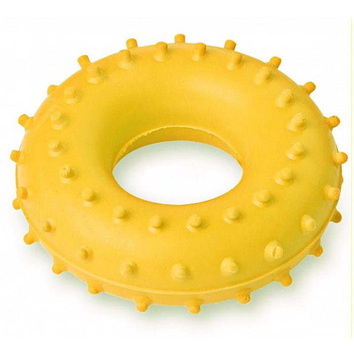 Эспандер SPORTEX Кистевой Массажный, кольцо 10 кг. (желтый)