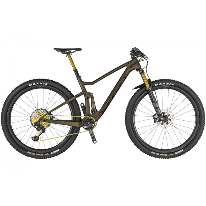 Велосипед SCOTT Spark 900 Ultimate (коричневый) (2019)