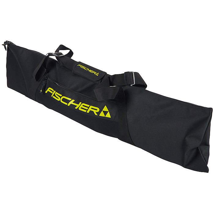Чехол для лыжероллеров FISCHER Rollerski Bag на 1 пару (черный/желтый)