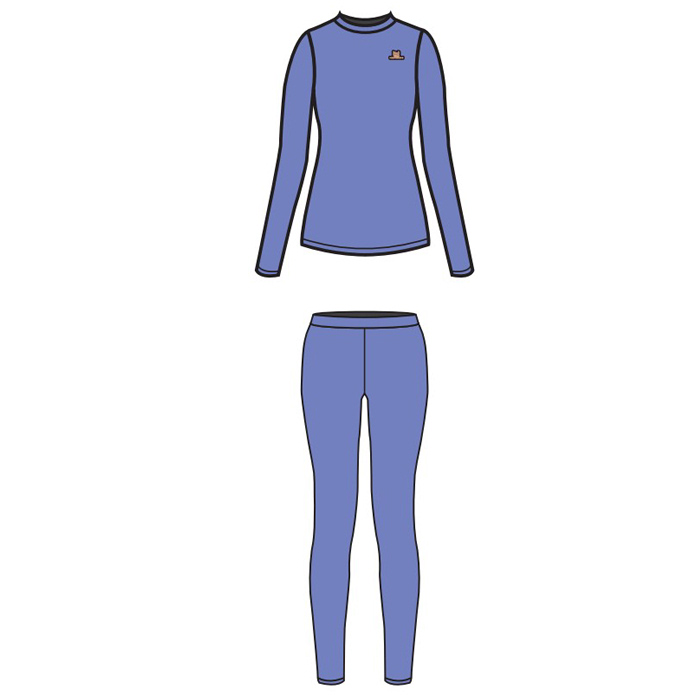 Комплект термобелья женский NORDSKI Soft (лиловый)