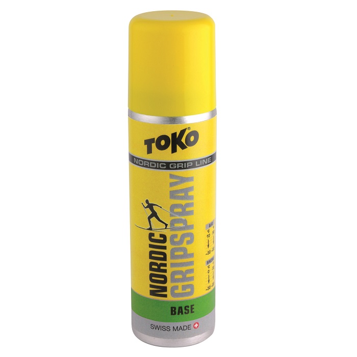 Мазь держания, жидкая TOKO Спрей Grip Line Nordic Base (зеленая, базовая) (+10°С -30°С) 70 ml.