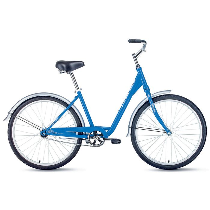 Велосипед FORWARD Grace 26 1.0 (синий/белый) (2020)