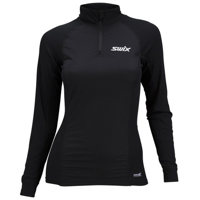 Термобелье женское (верх) SWIX RaceX Wind (черный)