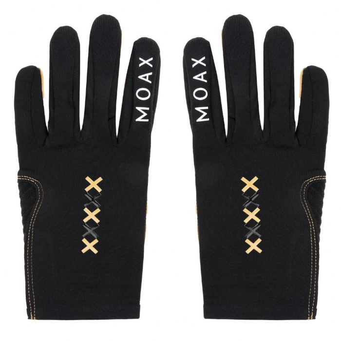 Перчатки лыжные MOAX Race Gold (черный)