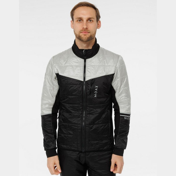 Куртка разминочная MOAX Royal (серый/черный)