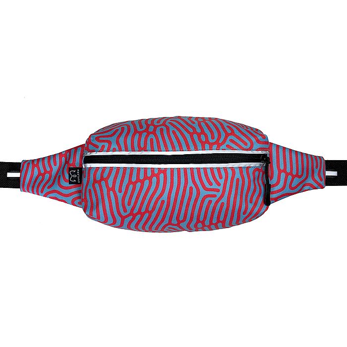 Сумка поясная ENKLEPP (SR0001WB-806) Marathon Waist Bag (малиновый/голубой)