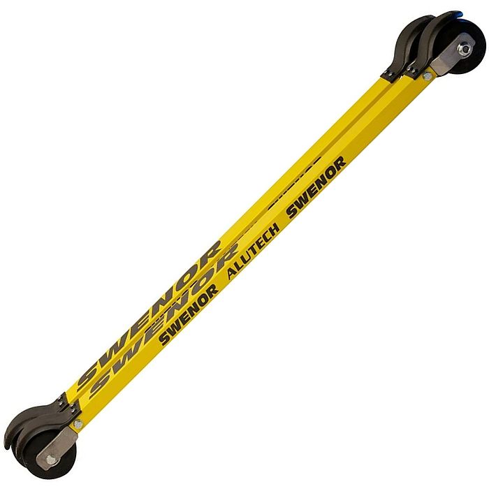 Лыжероллеры SWENOR Классические Alutech 720 мм (№ 2/стандартные) (желтый/черный)