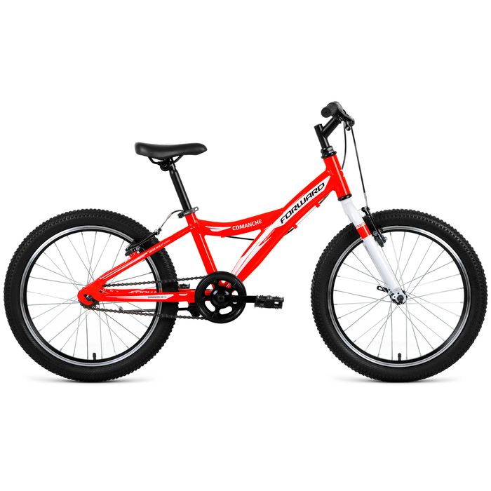Велосипед FORWARD Comanche 20 1.0 (красный/белый) (2019)