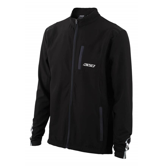 Одежда для бега KV+ Куртка разминочная AGILE (3S01.1) (черный)