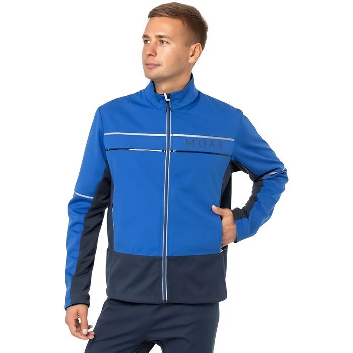 Куртка разминочная MOAX Tokke (синий)